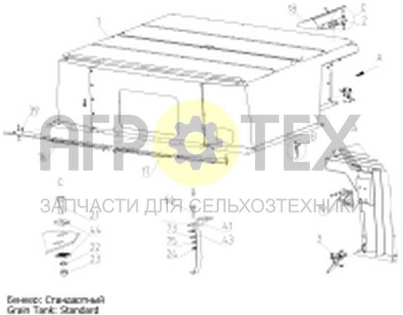 Чертеж Строение верхнее (152.45.02.000Ф)